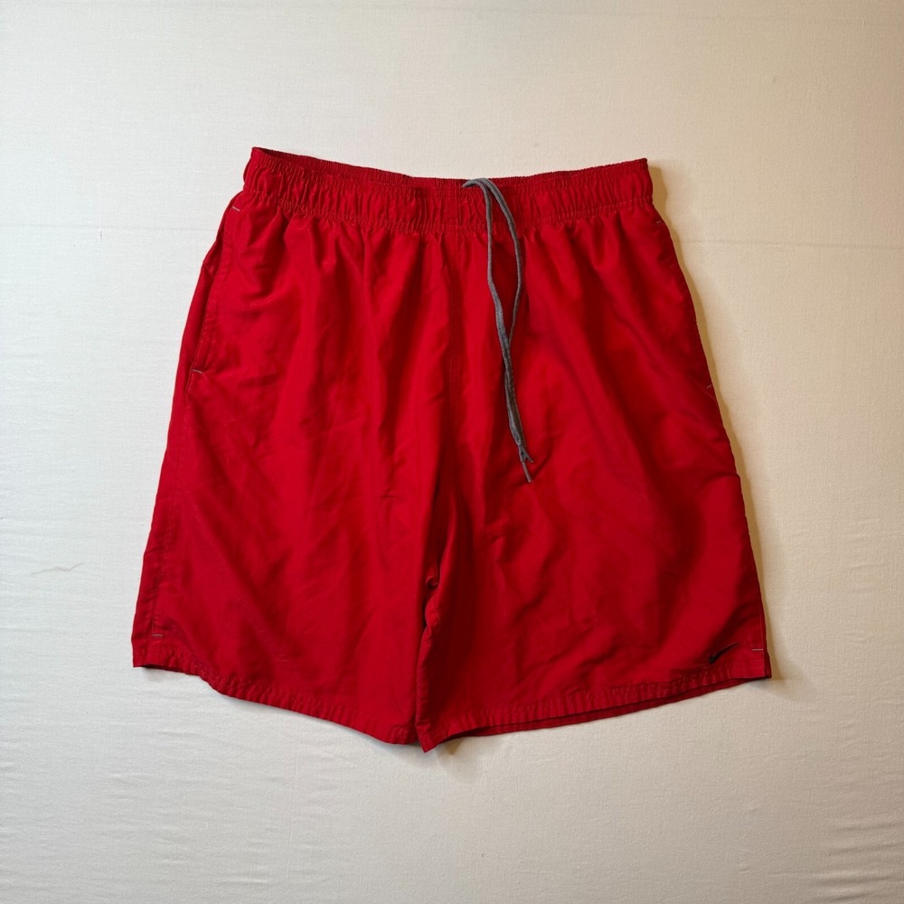 Nike Training Shorts Mens XL Red‎ Athletic Dri-Fit NESS5369 Gym Workout